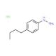 4-n-Butylphenylhydrazine hydrochloride (CAS 64287-11-2) - chemical structure image