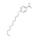 4-n-Decyloxybenzoic acid (CAS 5519-23-3) - chemical structure image