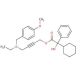 4-[N-Ethyl-(4-methoxyphenyl)methylamino]-2-butynyl-2-cyclohexyl-2-hydroxybenzene Acetate - chemical structure image