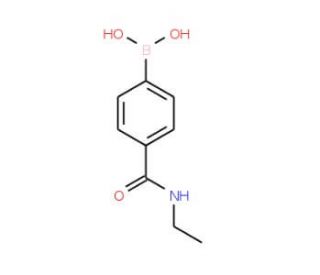 4-(N-Ethylaminocarbonyl)benzeneboronic acid (CAS 850568-12-6) - chemical structure image