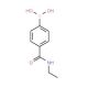 4-(N-Ethylaminocarbonyl)benzeneboronic acid (CAS 850568-12-6) - chemical structure image