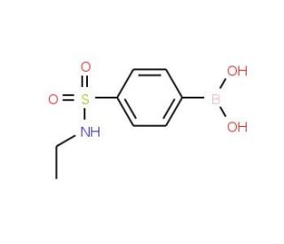 4-(N-Ethylsulphonamido)benzeneboronic acid (CAS 871329-65-6) - chemical structure image