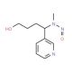4-(N-Methyl-N-nitrosamino)-4-(3-pyridyl)butane-1-ol (CAS 59578-66-4) - chemical structure image