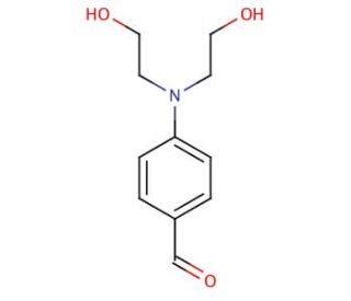 4-[N,N-Bis(2-hydroxyethyl)amino]benzaldehyde (CAS 27913-86-6) - chemical structure image