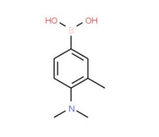 4-(N,N-Dimethylamino)-3-methylphenylboronic acid (CAS 919496-59-6) - chemical structure image