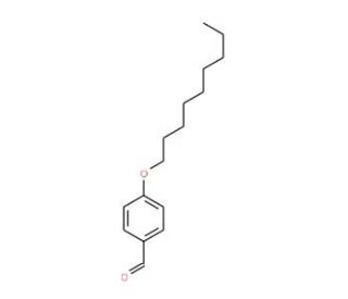 4-n-Nonyloxybenzaldehyde (CAS 50262-46-9) - chemical structure image