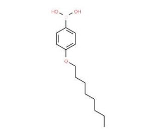 4-(n-Octyloxy)benzeneboronic acid (CAS 121554-09-4) - chemical structure image