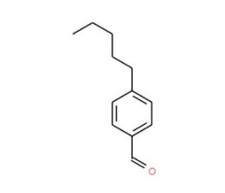 4-n-Pentylbenzaldehyde (CAS 6853-57-2) - chemical structure image