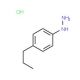 4-n-Propylphenylhydrazine hydrochloride (CAS 350683-67-9) - chemical structure image