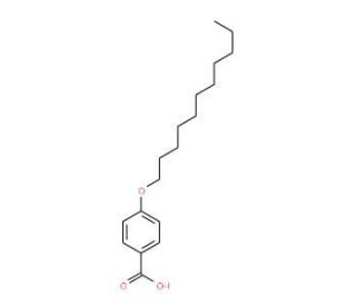 4-(n-Undecyloxy)benzoic acid (CAS 15872-44-3) - chemical structure image