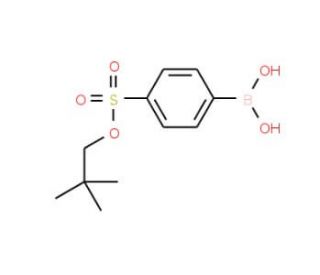 4-(Neopentyloxysulfonyl)phenylboronic acid (CAS 957060-74-1) - chemical structure image