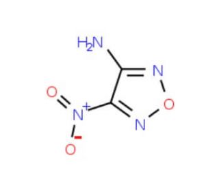 4-Nitro-1,2,5-oxadiazol-3-amine (CAS 66328-69-6) - chemical structure image