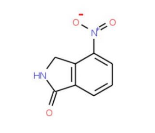 4-Nitro-1-isoindolinone (CAS 366452-97-3) - chemical structure image