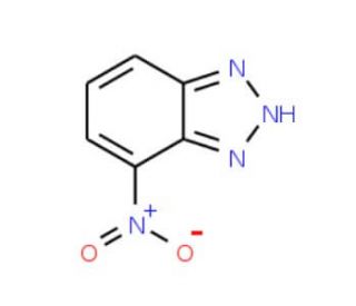 4-Nitro-1H-1,2,3-benzotriazole (CAS 6299-39-4) - chemical structure image
