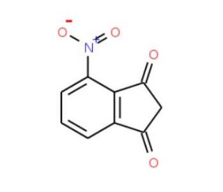 4-Nitro-1H-indene-1,3(2H)-dione (CAS 4535-07-3) - chemical structure image