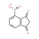 4-Nitro-1H-indene-1,3(2H)-dione (CAS 4535-07-3) - chemical structure image