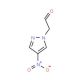 (4-Nitro-1H-pyrazol-1-yl)acetaldehyde - chemical structure image