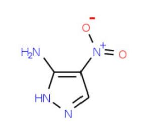 4-Nitro-1H-pyrazol-5-amine (CAS 16115-82-5) - chemical structure image