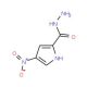 4-nitro-1H-pyrrole-2-carbohydrazide (CAS 28494-48-6) - chemical structure image