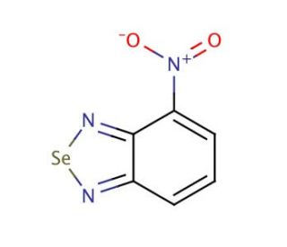 4-Nitro-2,1,3-benzoselenadiazole (CAS 20718-41-6) - chemical structure image