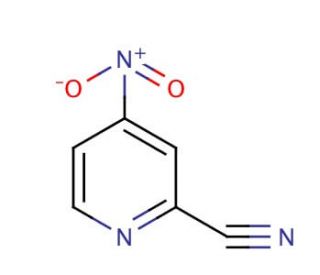 4-Nitro-2-pyridinecarbonitrile (CAS 19235-88-2) - chemical structure image