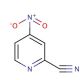 4-Nitro-2-pyridinecarbonitrile (CAS 19235-88-2) - chemical structure image