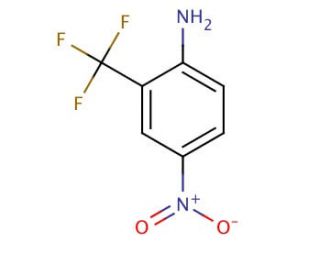 4-Nitro-2-(trifluoromethyl)aniline (CAS 121-01-7) - chemical structure image