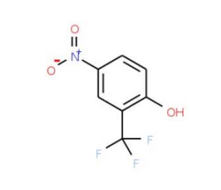 4-Nitro-2-(trifluoromethyl)benzenol (CAS 1548-61-4) - chemical structure image