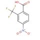 4-Nitro-2-(trifluoromethyl)benzoic acid (CAS 320-37-6) - chemical structure image
