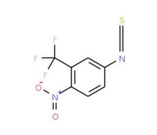 4-Nitro-3-(trifluoromethyl)phenyl isothiocyanate - chemical structure image