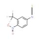 4-Nitro-3-(trifluoromethyl)phenyl isothiocyanate - chemical structure image