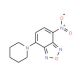 4-Nitro-7-piperidin-1-yl-2,1,3-benzoxadiazole - chemical structure image
