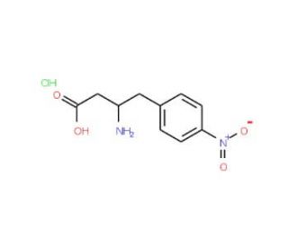 4-Nitro-D-beta-homophenylalanine hydrochloride (CAS 331763-78-1) - chemical structure image