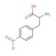 4-Nitro-DL-phenylalanine (CAS 2922-40-9) - chemical structure image