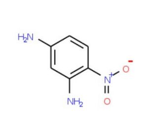 4-Nitro-m-phenylenediamine (CAS 5131-58-8) - chemical structure image