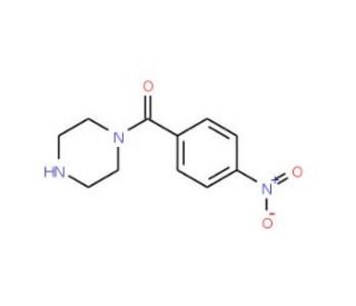 (4-Nitro-phenyl)-piperazin-1-yl-methanone (CAS 72141-41-4) - chemical structure image