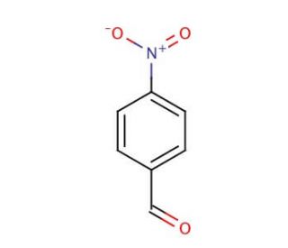 4-Nitrobenzaldehyde (CAS 555-16-8) - chemical structure image