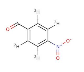 4-Nitrobenzaldehyde-d4 (CAS 1020718-72-2) - chemical structure image