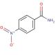 4-Nitrobenzamide (CAS 619-80-7) - chemical structure image