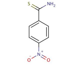 4-nitrobenzene-1-carbothioamide (CAS 26060-30-0) - chemical structure image