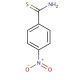 4-nitrobenzene-1-carbothioamide (CAS 26060-30-0) - chemical structure image