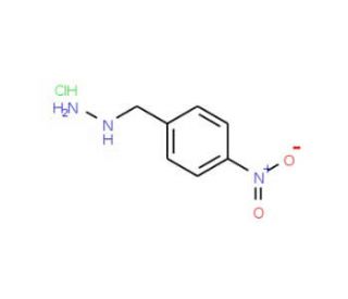 (4-nitrobenzyl)hydrazine dihydrochloride (CAS 2044707-11-9) - chemical structure image