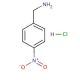 4-Nitrobenzylamine hydrochloride (CAS 18600-42-5) - chemical structure image