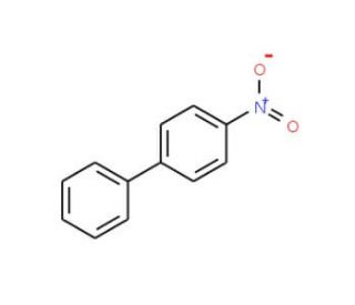 4-Nitrobiphenyl (CAS 92-93-3) - chemical structure image