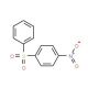 4-Nitrodiphenyl sulfone (CAS 1146-39-0) - chemical structure image