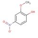 4-Nitroguaiacol (CAS 3251-56-7) - chemical structure image