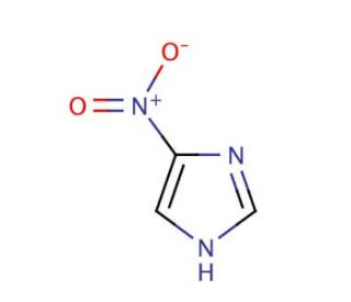 4-Nitroimidazole (CAS 3034-38-6) - chemical structure image