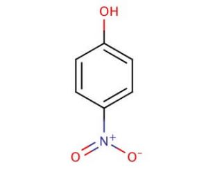 4-Nitrophenol (CAS 100-02-7) - chemical structure image