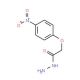 4-Nitrophenoxyacetic acid hydrazide (CAS 75129-74-7) - chemical structure image