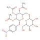 4-Nitrophenyl 2,3,4-Tri-O-acetyl-6-O-α-D-glucopyranosyl-α-D-glucopyranoside - chemical structure image
